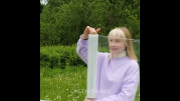 Thumbnail of DIY greenhouse on your backyard ⛺ 😍 #shorts #greenhouse #diy #gardening #planting