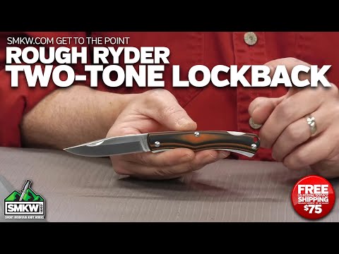 SMKW Get to the Point: Rough Ryder Two-Tone Lockback