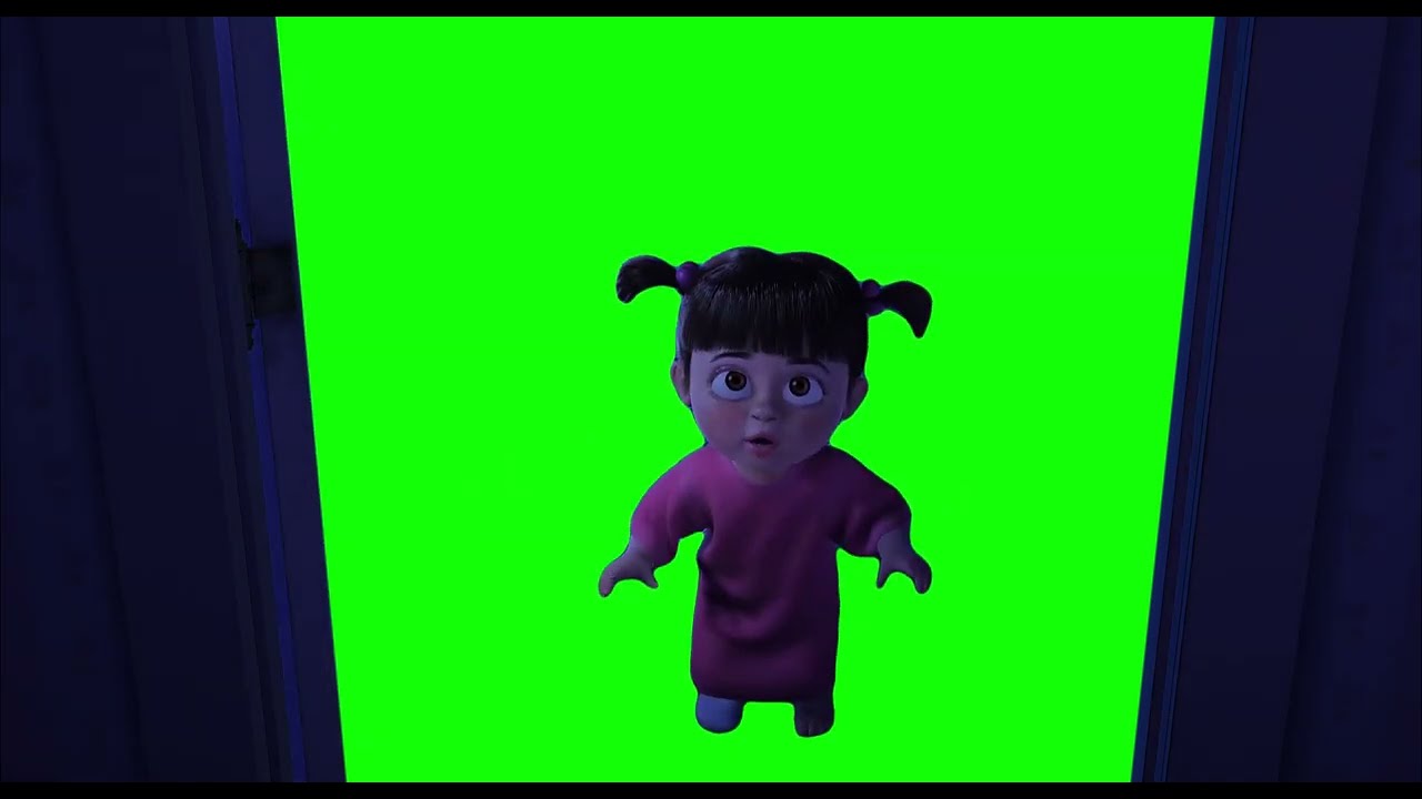 Monsters Inc. - Goodbye Boo - Green Screen