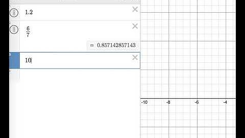 Fraction Feature in Desmos