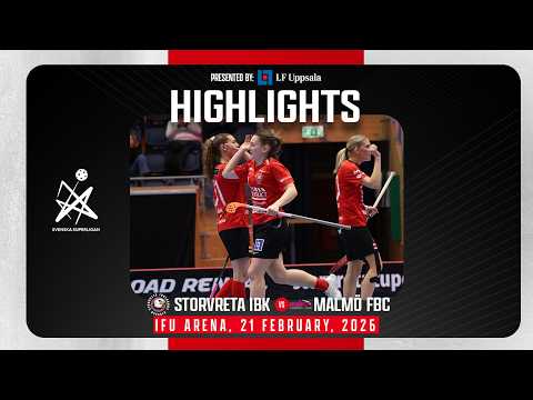 Highlights Storvreta IBK vs FBC Malmö