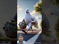 😳😱 OMG, Big money 🐦 pigeon | #funny #cartoon #birds #grandmother #ai #pigeon #reaction #shorts