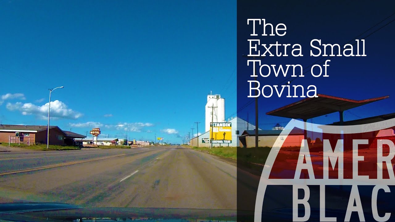 Road Trip The Extra Small Town of Bovina in Parmer County Texas YouTube