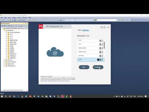 Migrate a previous Primavera database