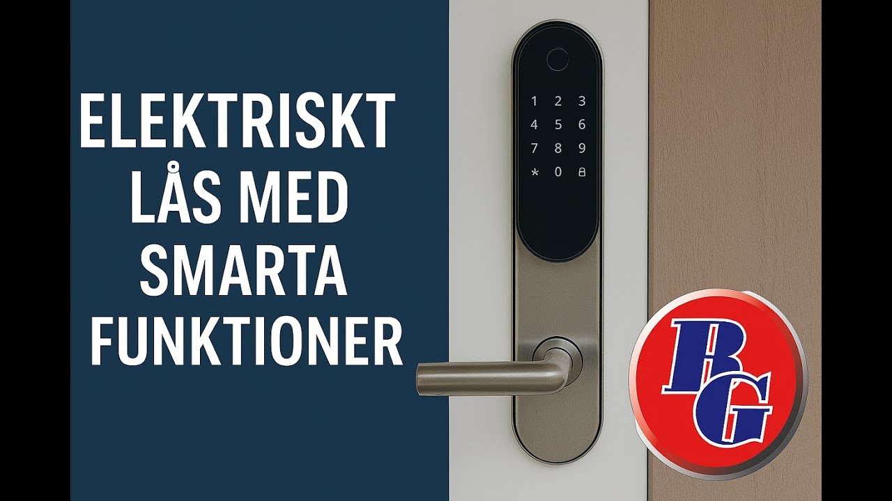 BG5000 från Beslagsgruppen – Elektriskt Lås för Nordiska Förhållanden