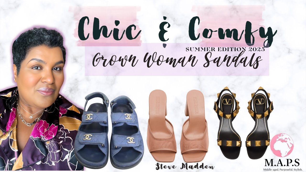 Stylish Summer Sandals I’m Loving at 50+  | Grown Woman Picks That Aren’t Borin