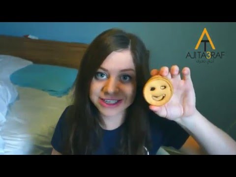 شاهد ردة فعل اروبية تتدوق السقاطة اكل المغرب