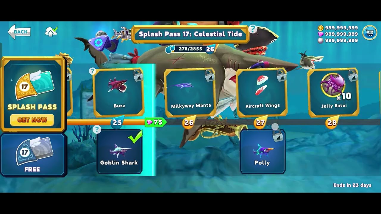 Hungry shark chúc mừng năm mới 2026