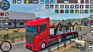 Wild & Farm Animal Truck Transport | Extreme Offroad Truck Simulator screenshot 4