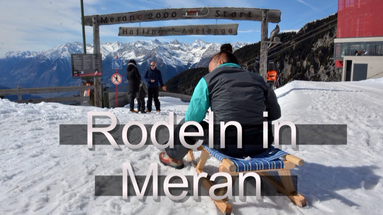 Rodeln Meran 2000 Der Alpenrodler