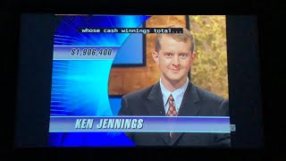 Jeopardy Intro  Ken Jennings Day 57 101404