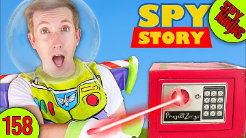 RED SAFE BLOWN OPEN! - Spy Ninjas #158