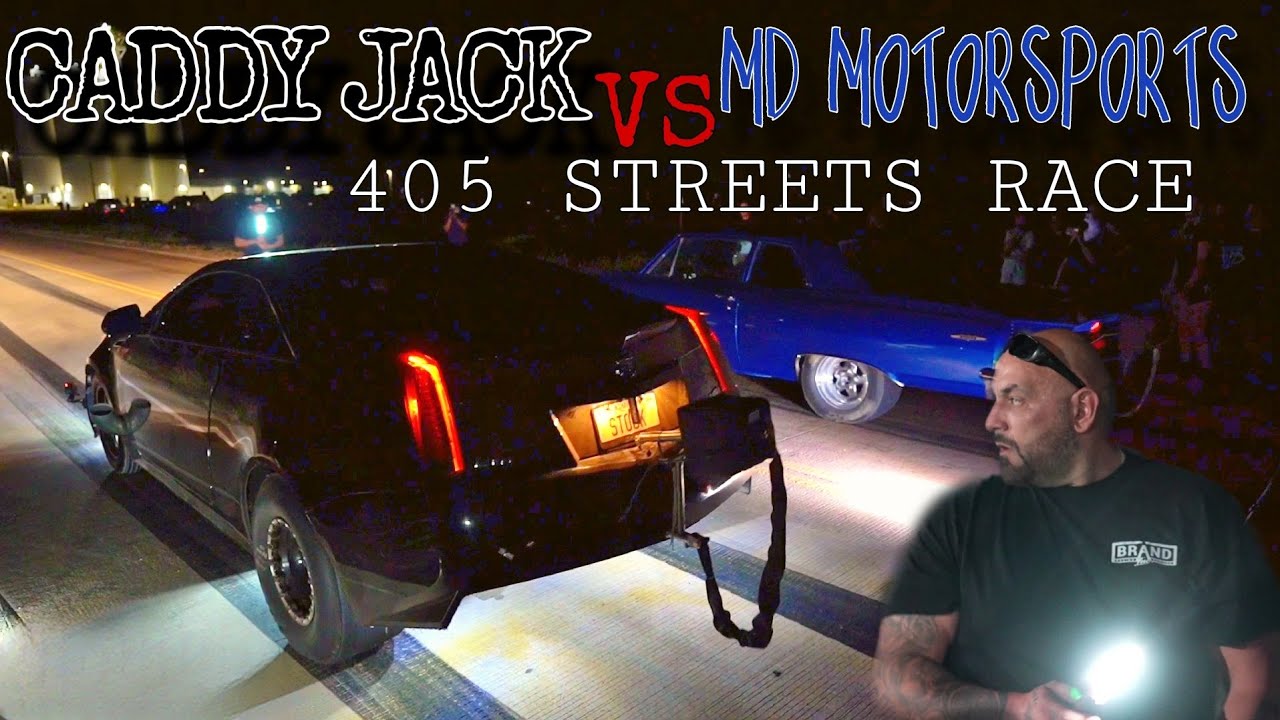 NITROUS SBC CADDY JACK VS BOOSTED LS MALIBU MD MOTORSPORTS FOOTAGE FROM 405 CASHDAYS STREET RACE