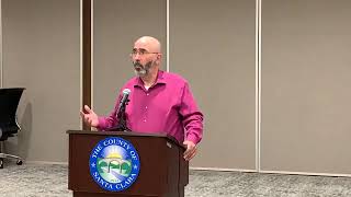 LIVE County of Santa Clara County Executive addresses attendance at professional