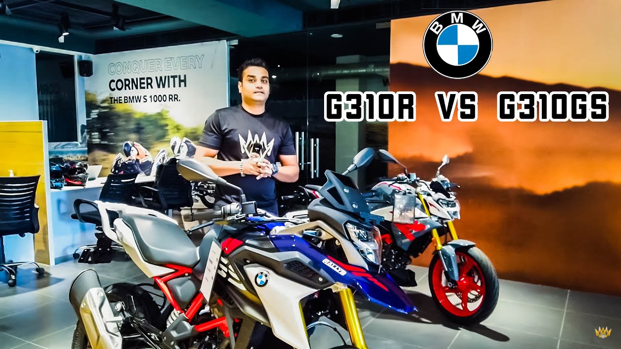 BMW G 310 R vs G 310 GS comparison and details - King Indian - YouTube