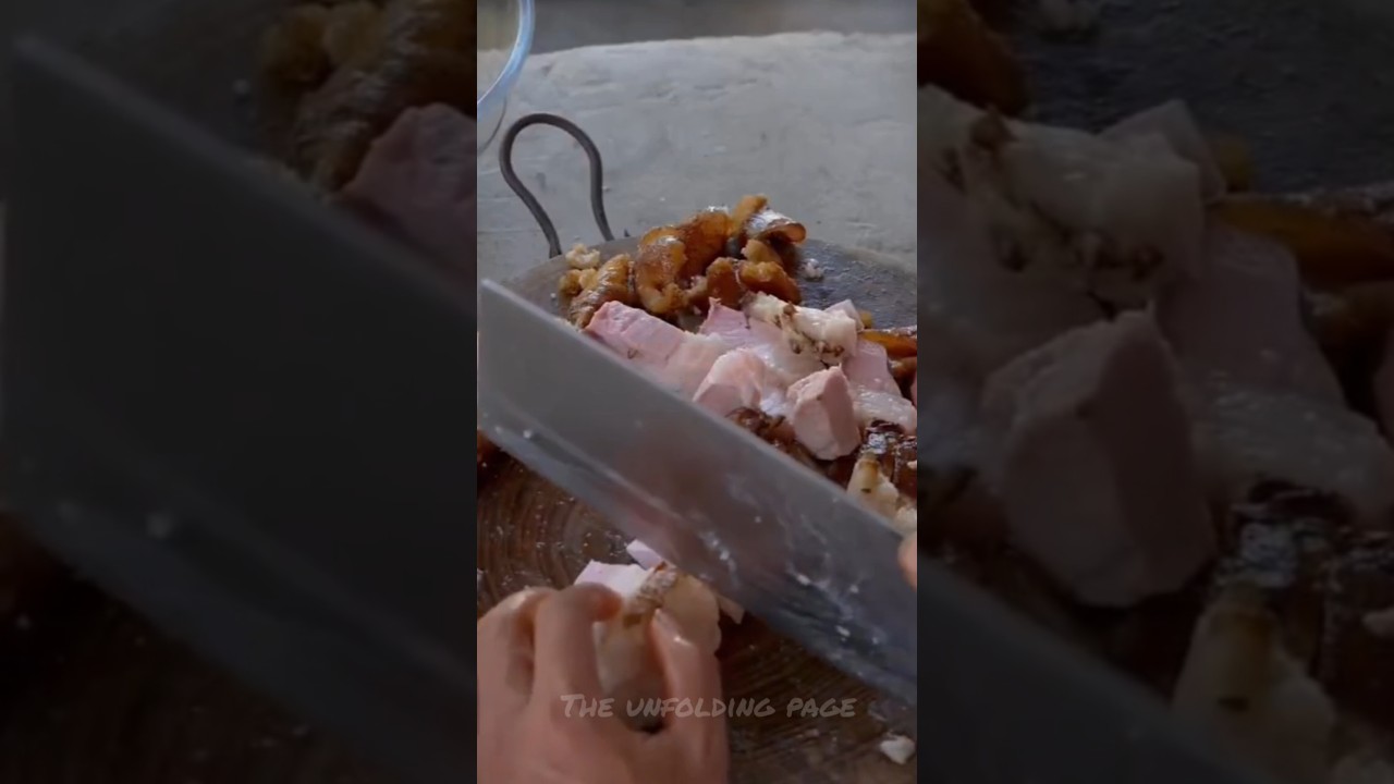 Turning Pork Belly into Crispy Samcan 🐖