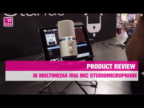 IK Multimedia iRig Mic Studiomicrophone | NAMM SHOW 2015