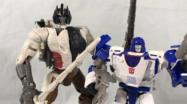Transformers Kingdom Battle Across Time Collection - Maximal Grimlock & Autobot Mirage Review