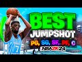 BEST JUMPSHOTS for EVERY BUILD IN NBA 2K24! 100% GREENLIGHT FASTEST JUMPSHOT &amp; BEST SHOOTING TIPS!