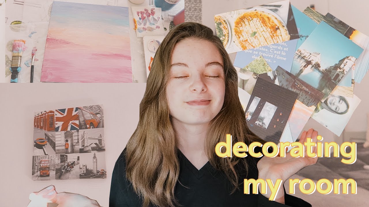 decorate my room with me ! YouTube