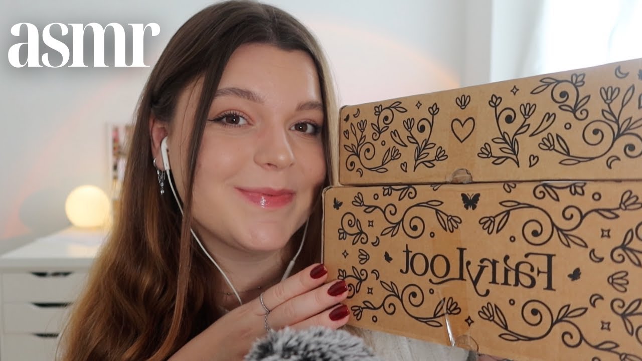 ASMR fairyloot november book unboxing 🧚🏻✨ *an instant 5 star??? whispered book haul*