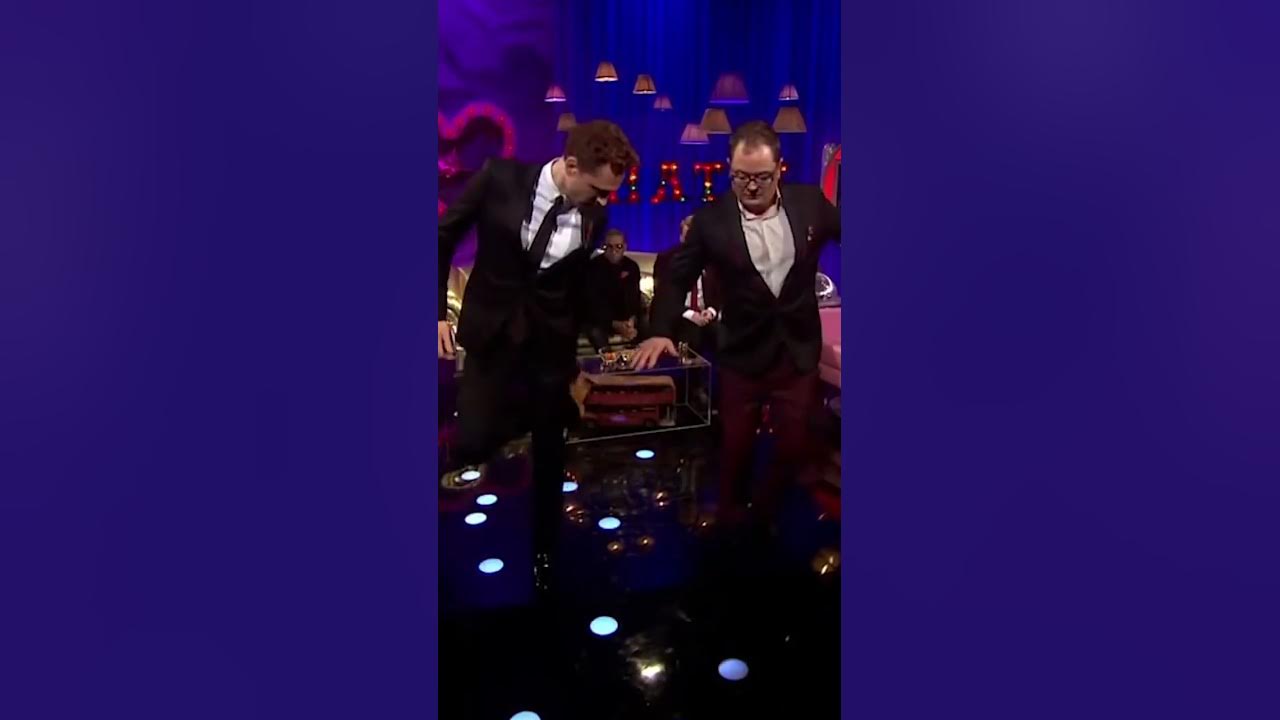 Tom Hiddleston Teaches Alan How To Dance shorts alancarrchattyman 