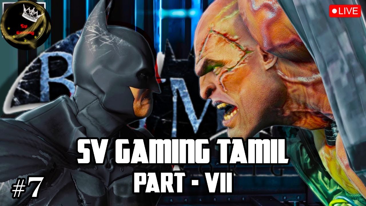 Batman: Arkham Origins | Ending | I AM BATMAN | Story game| SV Gaming Tamil