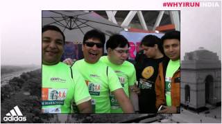 Adidas - #WHYIRUNINDIA Marathon GIF