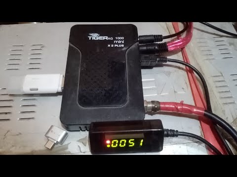 إضافة تردد قناة على رسيفر Tiger AG 1000 X2 PLUS 