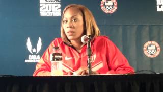 Sanya-Richards-Ross, Dee Dee Trotter, Francena Mccorory 400 Meter Final At 2012 Olympic Trials