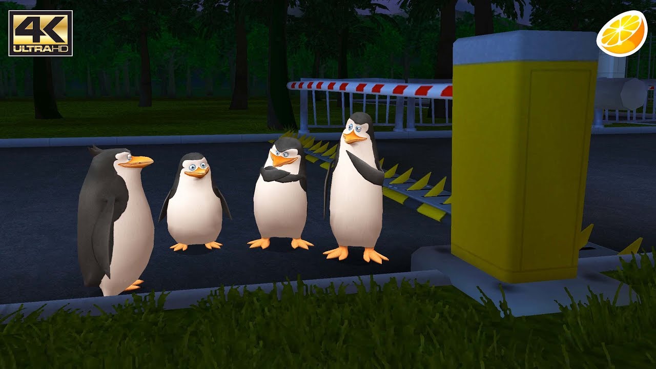 Citra 3DS Emulator - Penguins of Madagascar Ingame / Gameplay 4K 2160p (Canary Build - 33e81ef)