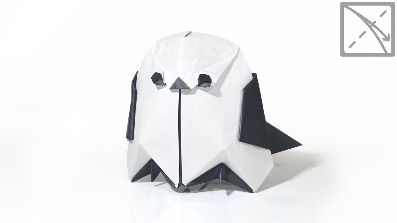 Origami Long-Tailed Tit Tutorial with Diagrams