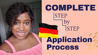 Complete step by step application process for a study program in Germany/How to apply for a program