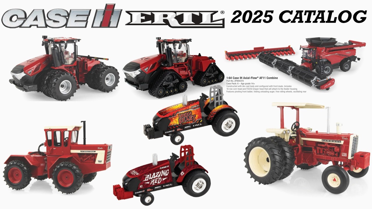 2025 CASE IH CATALOG FROM ERTL (AF 11) - YouTube