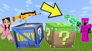 Minecraft: FORTNITE VS MINECRAFT LUCKY BLOCK CHALLENGE! - Modded Mini-Game Minecraft: FORTNITE VS MINECRAFT LUCKY BLOCK CHALLENGE! - Modded Mini-Game