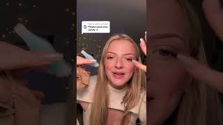 FROZEN WAX CANDY ASMR #mukbang #waxcandy #eatingvideos