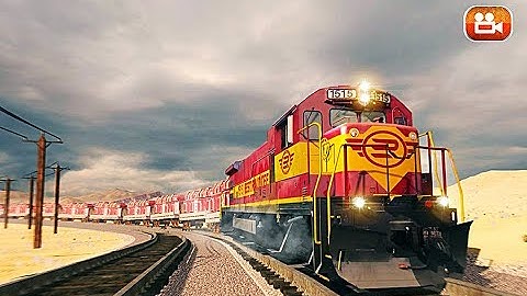 Train Driving Simulator 2019: New Train Games 3D - Level 1