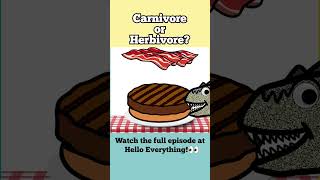 Carnivore or Herbivore? | Giganotosaurus at Dinosaur Burger House #dinosaur #animation #cartoon