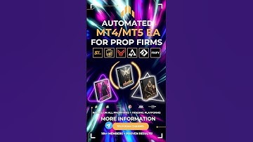 Pass Your Prop Firm Challenge w/ Automated MT4 MT5 Trading Bots!