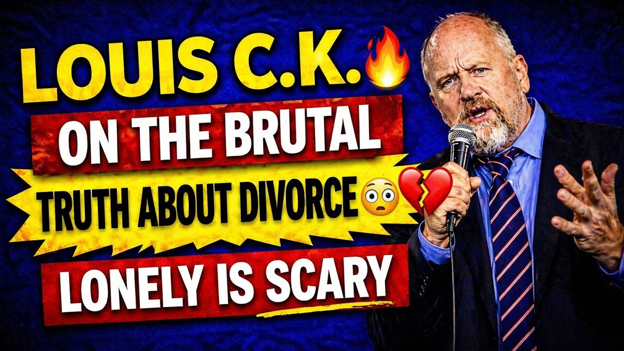 Louis C.K. On The Brutal Truth About Divorce 😳💔 | Lonely Is Scary ...