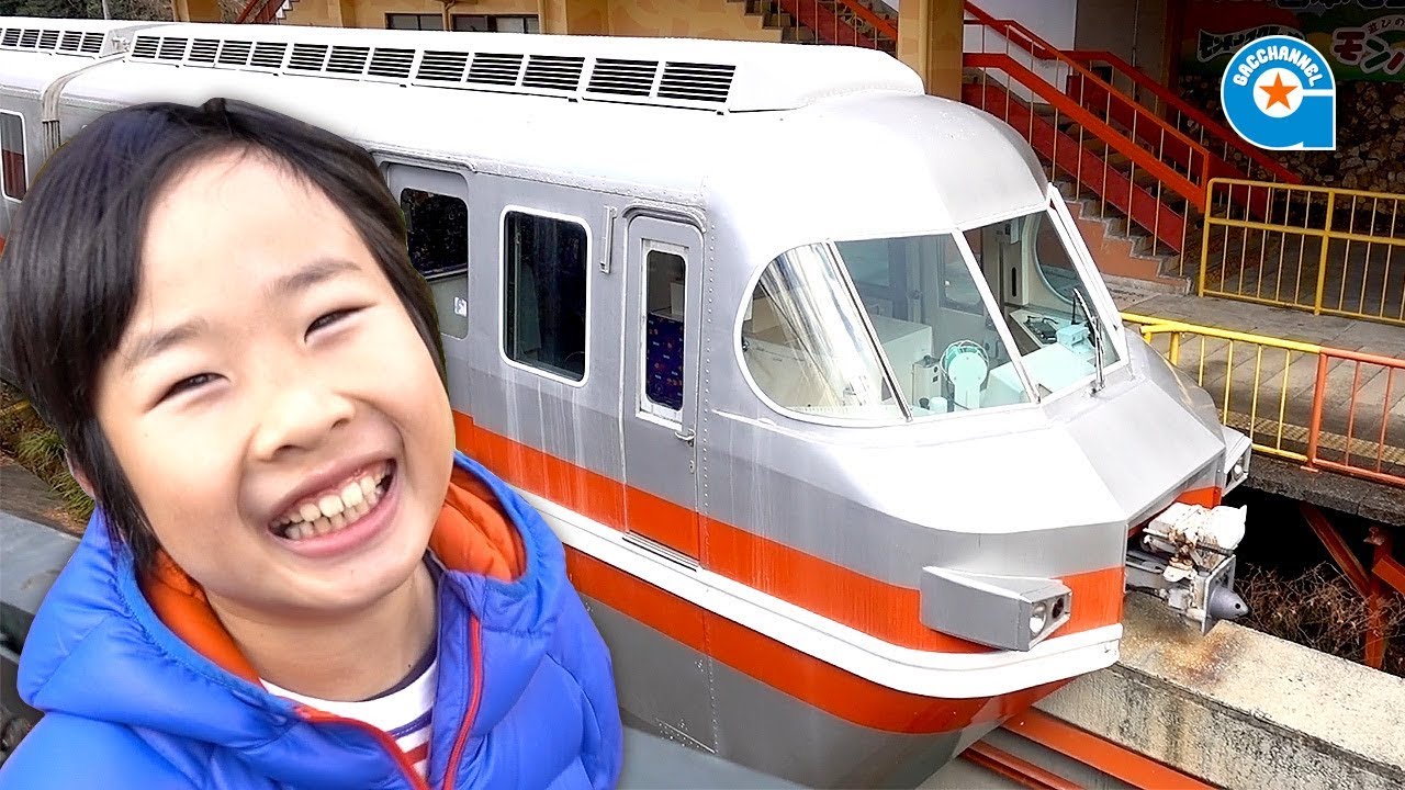 名鉄パノラマスーパーでモンキーパークのモノレールを見に行きました【がっちゃん】