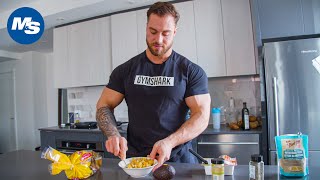 What Bodybuilders Eat For Breakfast Vegan Bodybuilding Breakfast Chris Bumstead