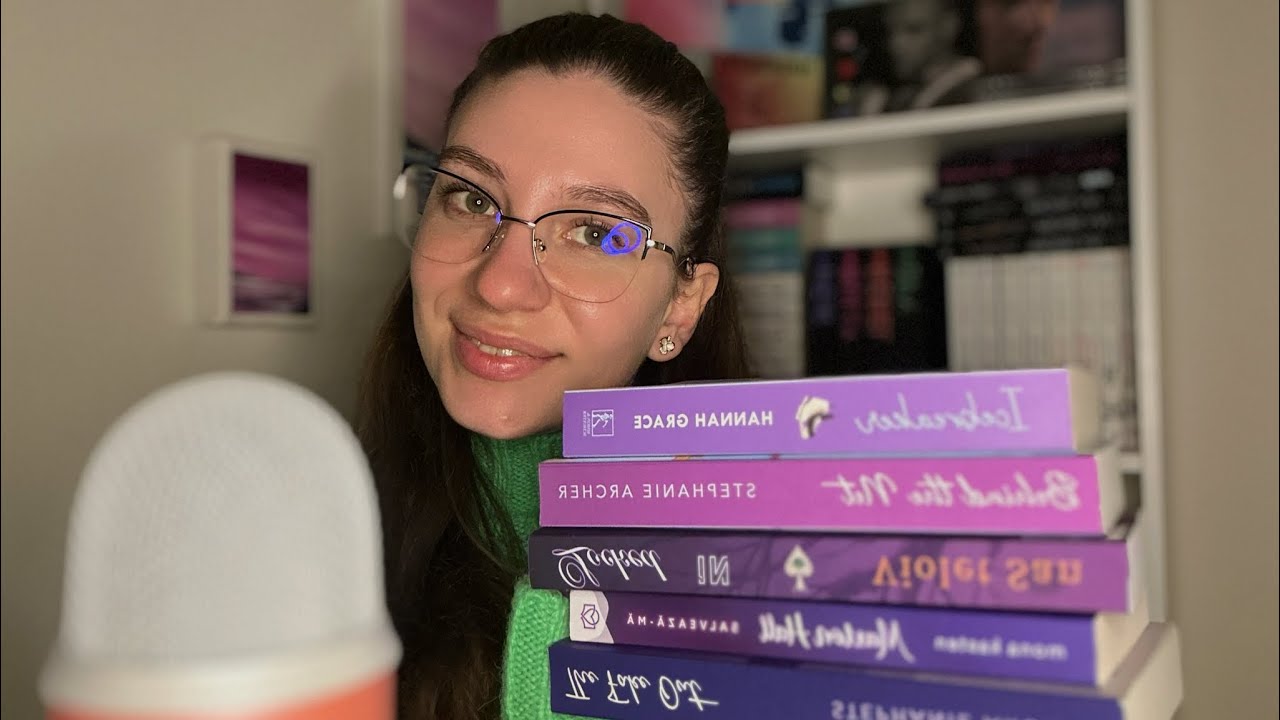 Asmr romana 🇷🇴 | Colecția mea de cărți (part 2) 📚📖