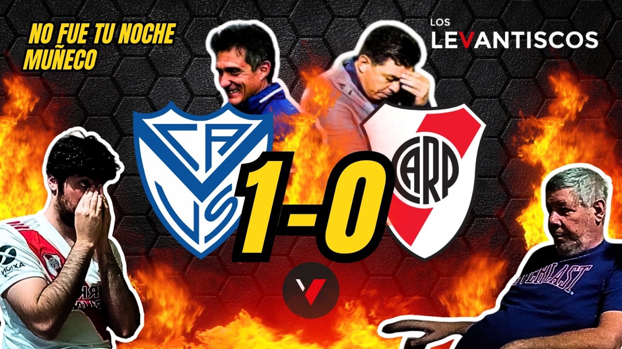 Liga Profesional | Fecha 6 | Velez Sarsfield 1 River Plate 0 | Reacciones de Fanáticos