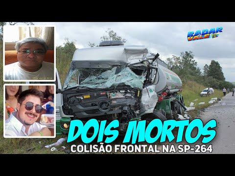 Dois motoristas MORREM e outro fica ferido em acidente na SP-264 em pilar do Sul-SP: 12-05-22