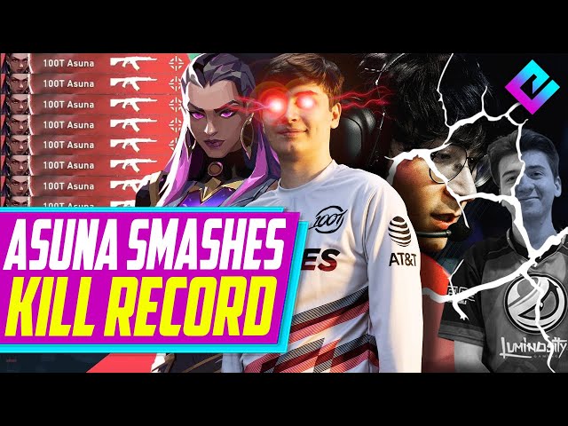 100 Thieves' Asuna tops NA Valorant Leaderboard, secures two spots 