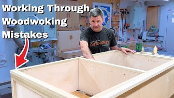 Fixing Mistakes in Woodworking - How to Keep Going When Things Go Wrong
