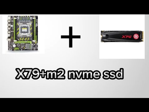 как установить m2 ssd nvme на материнку artemiter x79 либо на любой x79 ...