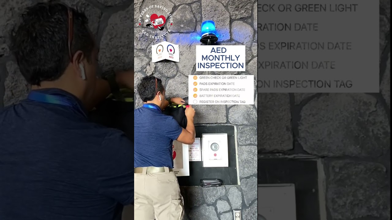 AED Monthly Inspection