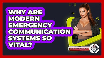 Why Are Modern Emergency Communication Systems So Vital? - Crisis Response Coach